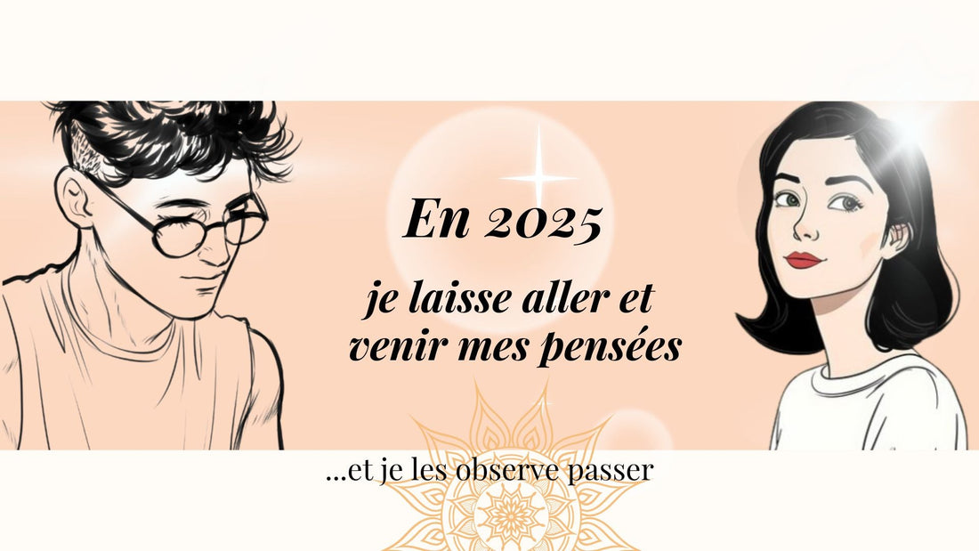 Laissez la porte d’entrée ouverte et celle d'en arrière ouverte. Vos pensées pourront aller et venir.